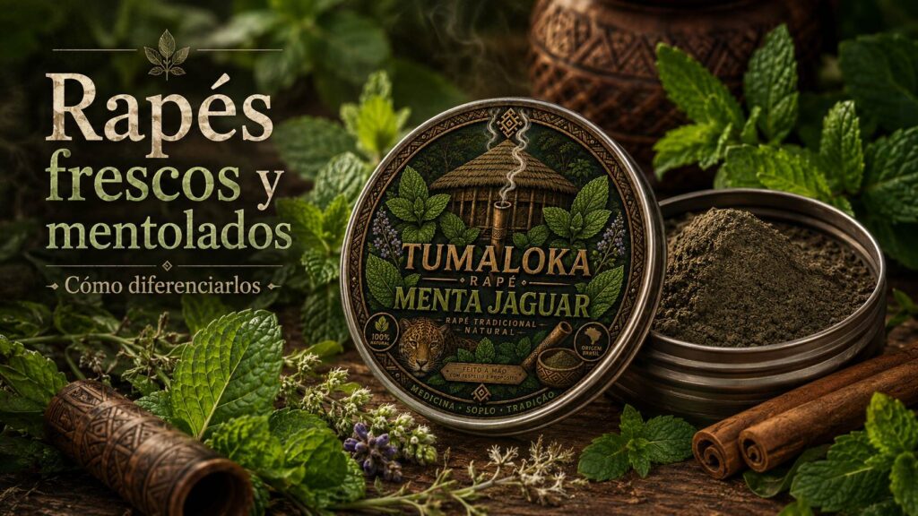 Rapés frescos y mentolados seleccionados por Tumaloka