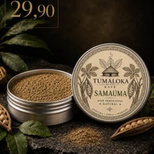 Rapé Samaúma de tradición brasileña en Tumaloka