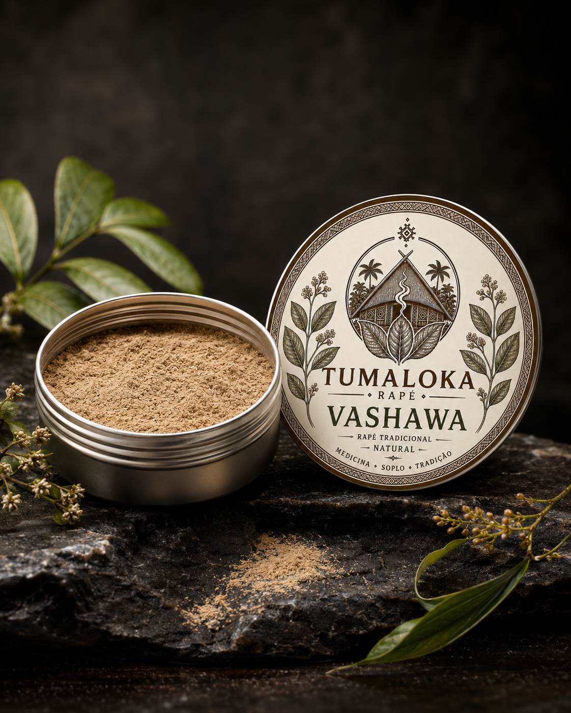 Rapé Vashawa de tradición brasileña en Tumaloka